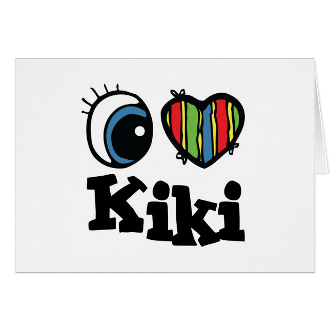 I Heart (Amour) Kiki (Devant horizontal)