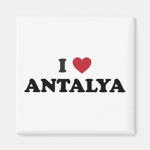 I Heart Antalya Turkey Magneet