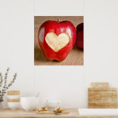 I Heart Apples Poster (Keuken)