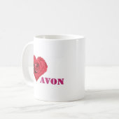 I Heart Avon Koffiemok (Voorkant links)