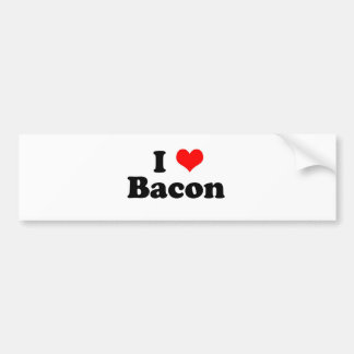 I Heart Bacon Bumpersticker