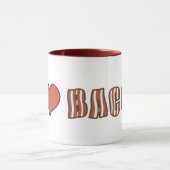 I Heart Bacon Mok 001 (Midden)