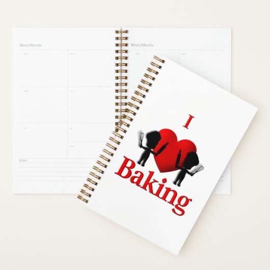 I Heart Baking Bakers Planner (Display)