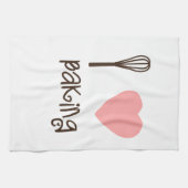 I Heart Baking Tea Towel Theedoek (Horizontaal)