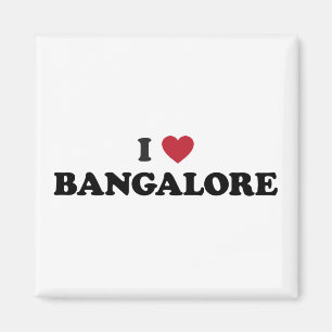 I Heart Bangalore India Magneet