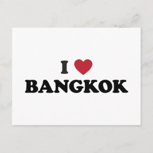 I Heart Bangkok Thailand Briefkaart