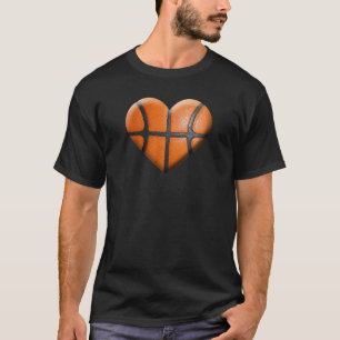 I Heart Basketball T-shirt