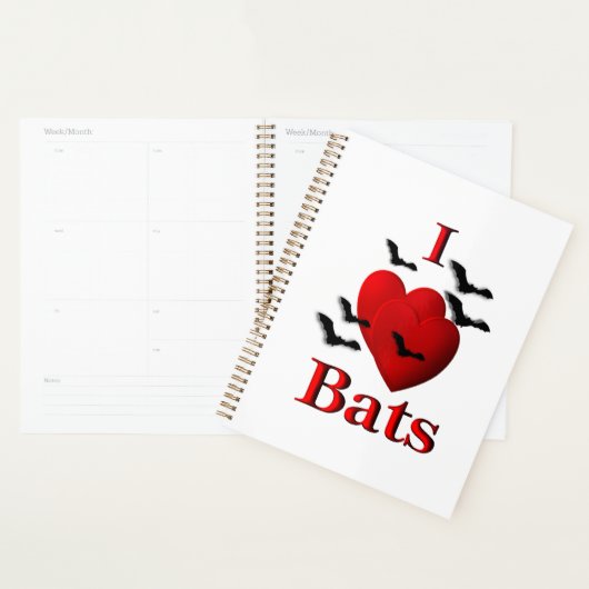 I Heart Bats (Devant avec enveloppe)