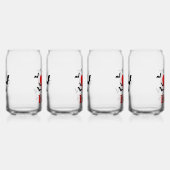 I Heart Bats Blikvorm Glas (Rechts)