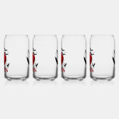 I Heart Bats Blikvorm Glas (Links)