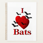 I Heart Bats Planner (Voorkant)