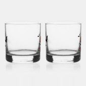 I Heart Bats Whisky Glas (Rechts)