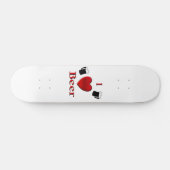 I Heart Beer Design Skateboard (Horizontaal)