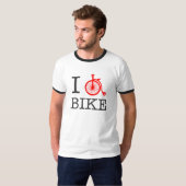 I (Heart) Bike T-Shirt (Voorkant volledig)