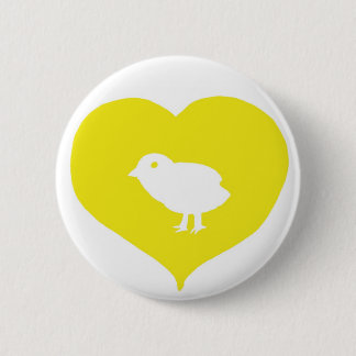 I Heart Birds Pin Ronde Button 5,7 Cm