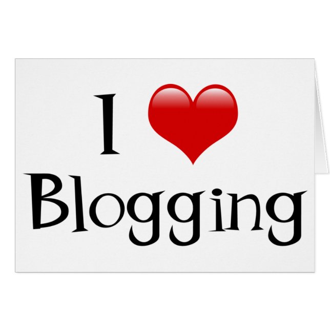 I Heart Blogging (Devant horizontal)