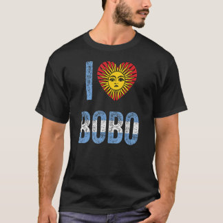 I Heart Bobo qué mira Bobo kostuum voor mannen en  T-shirt