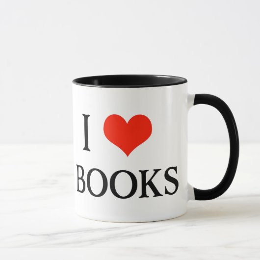 I Heart Books Mok (Rechts)
