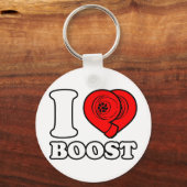 I Heart Boost Sleutelhanger (Voorkant)