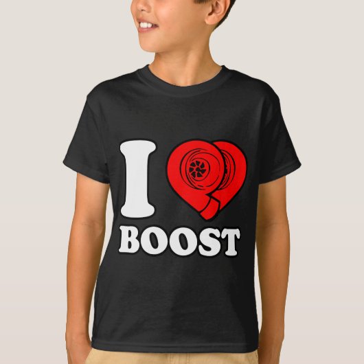 I Heart Boost T-shirt (Voorkant)