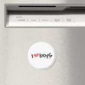 I Heart Boys roze Magneet (Insitu (Vaatwasser))