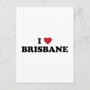 I Heart Brisbane Australië Briefkaart