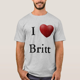 I Heart Britt T-shirt