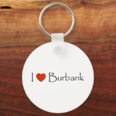 I Heart Burbank Sleutelhanger (Voorkant)