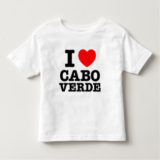 I Heart Cabo Verde Kinder Shirts