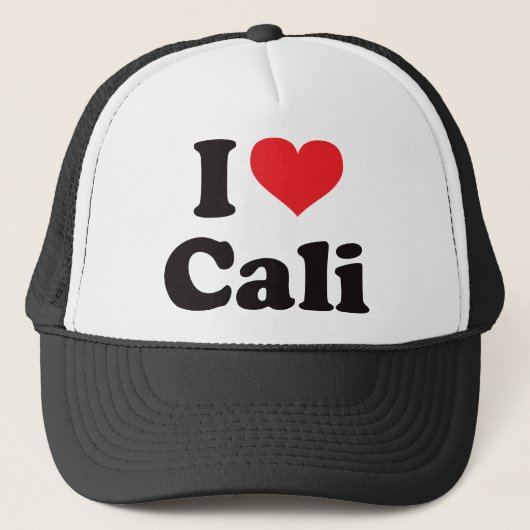 I Heart Cali Trucker Pet (Voorkant)