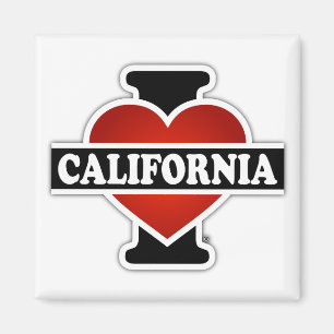 I Heart California Magneet