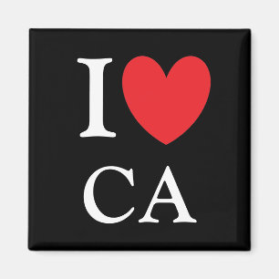 I Heart California Magnet Magneet