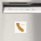 I Heart California State Magnet Magneet (Insitu (Vaatwasser))