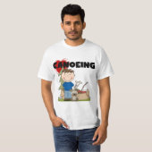 I Heart Canoeing Boy Tshirts and Gifts (Voorkant volledig)