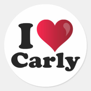 I Heart Carly Fiorina Ronde Sticker