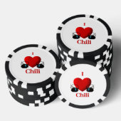 I Heart Chili Poker Chips (Opstapeling)