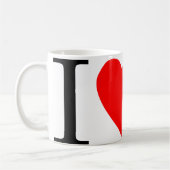I Heart Christmas Mug (Gauche)