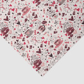 I Heart Coffee Tissuepapier (Detail)