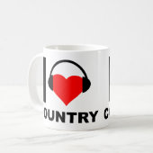 I Heart Country Funny Mug (Devant gauche)