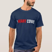 I HEART COWS T-SHIRT (Voorkant)