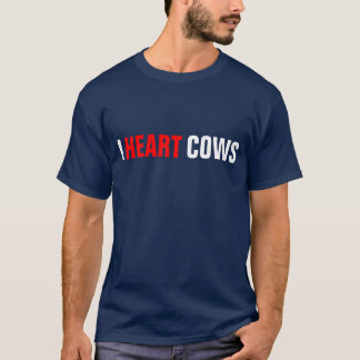 I HEART COWS T-SHIRT