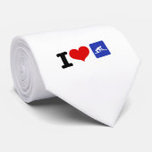 I Heart Curling Stropdas (Opgerold)