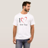 I Heart Custom T-shirts (Voorkant volledig)
