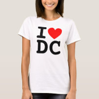 I Heart DC-Shirt
