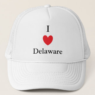I Heart Delaware Trucker Pet