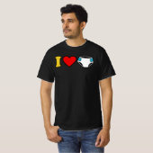 I HEART DIAPERS T-Shirt (Voorkant volledig)