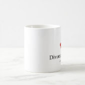 I Heart Divorced Dudes Coffee Mok (Center)