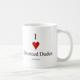 I Heart Divorced Dudes Coffee Mok