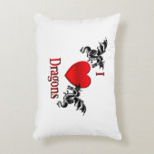 I Heart Dragons Accent Kussen (Voorkant(Verticaal))