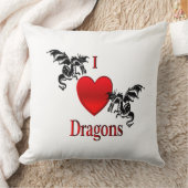 I Heart Dragons Kussen (Deken)